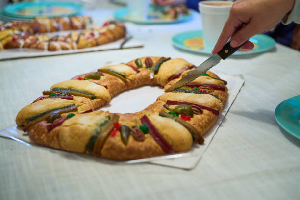istock Rosca de reyes or Epiphany cake in Mexico Latin America 2176477002
