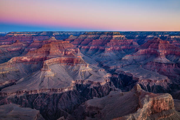 istock Ridges of the Canyon at Dawn 2176479068