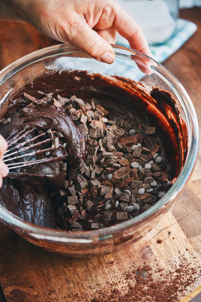 istock Preparing Chocolate Brownie in Domestic Kitchen 2176482907