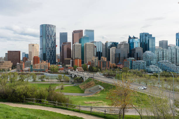 istock Urban sprawl in Downtown Calgary, Alberta 2176485856