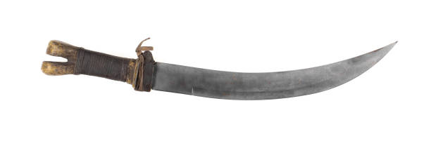 istock sword with bone hilt isolated on white background 2176488007