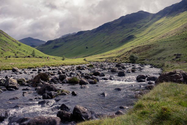 istock landscape with mountains and sky in England, Lake district 2176490354