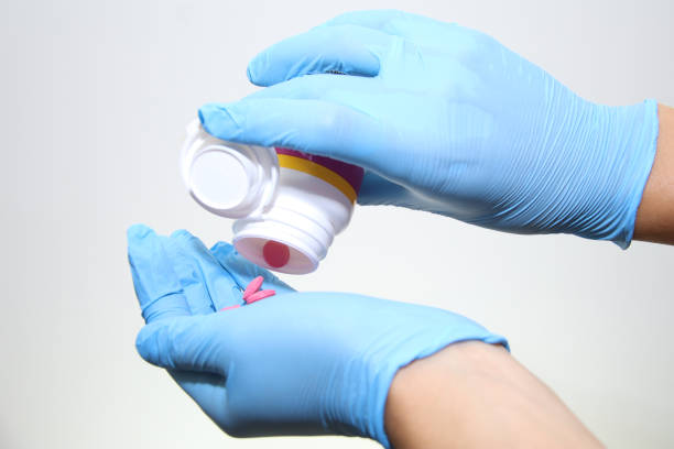 istock Healthcare Professional Dispensing Medication 2176491917