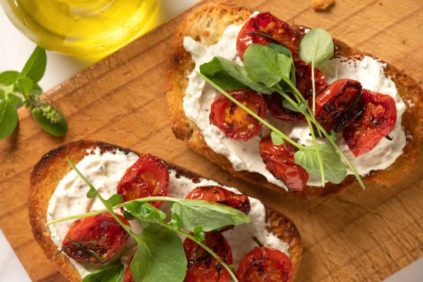istock Delicious Italian bruschetta. 2176498105