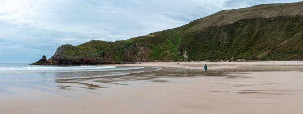 istock Serene Torimbia beach at the Asturian coast in Spain 2176508616