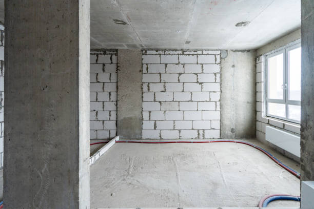Residential building apartment under construction