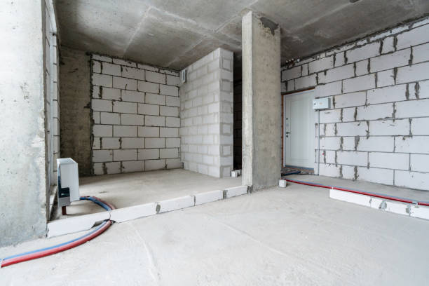 Residential building apartment under construction