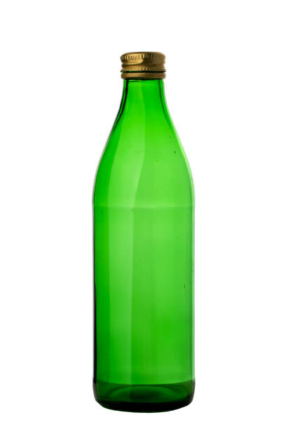 istock empty beer bottle made of brown glass, isolated on a white background 2176521824