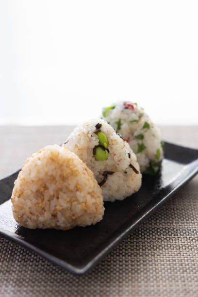 Japanese colorful rice balls