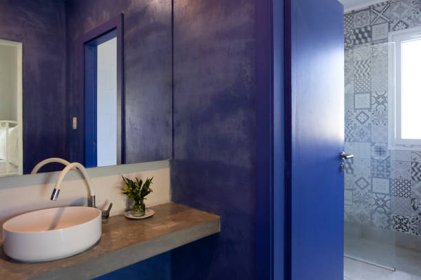 istock Colorful hostel toilette 2176537208