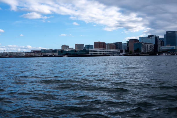 istock Sailing in the Fort Point Channel in Boston, MA 2176540928