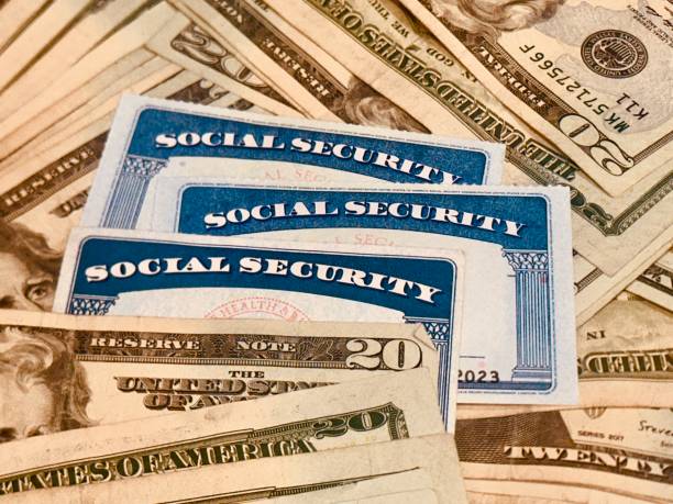 istock Money and Social Security 2176541059
