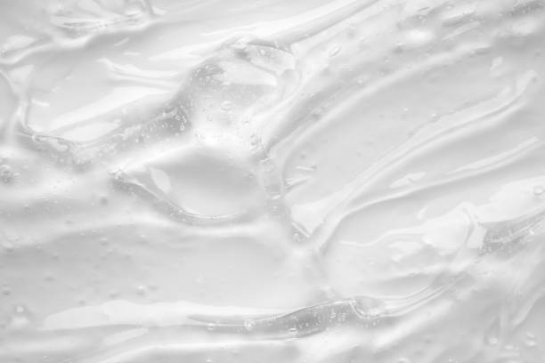 istock Transparent clear liquid serum gel cosmetic texture background 2176543357