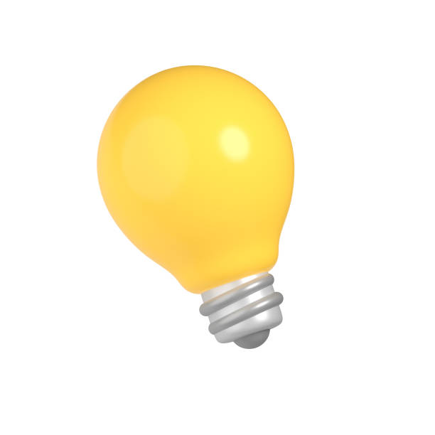 istock yellow light bulb, innovative idea concept, business finance growth idea concept, 3d render 2176556759