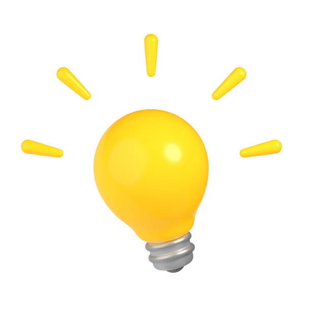 istock yellow light bulb, innovative idea concept, business finance growth idea concept, 3d render 2176557205