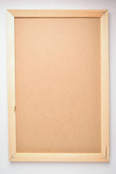 brown paper on picture frame texture background