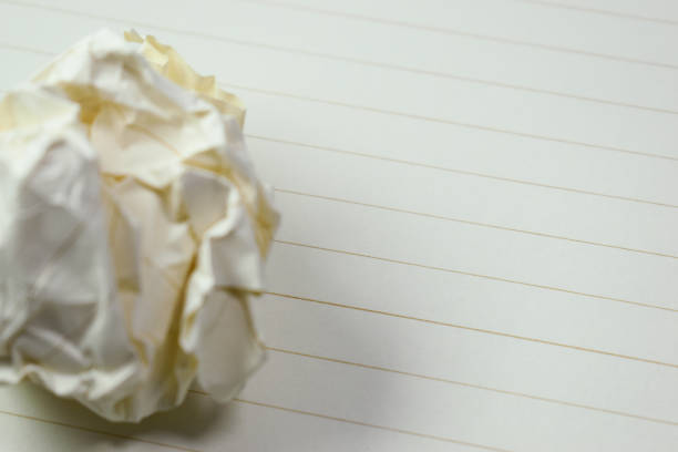 a isolated sheet of paper