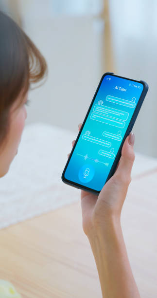 istock AI English tutor on phone 2176572968