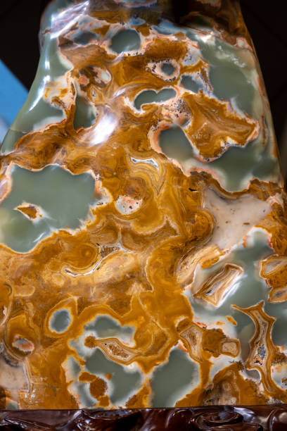 istock The patterns of colored jadeite stones 2176590778