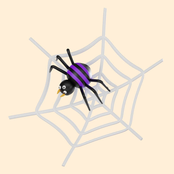 Spider, Three Dimensional, Halloween, Spider Web, Animal Body Part