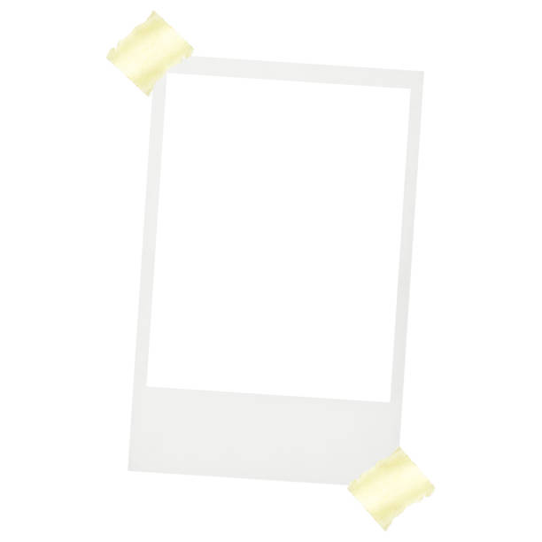 istock a polaroid card blank on the white backgrounds 2176595562