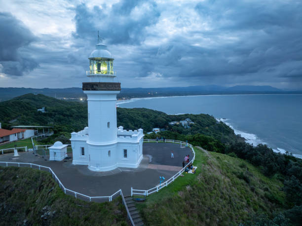 istock Cape Byron Lighthouse at sunset, Byron Bay, Australia 2176598279