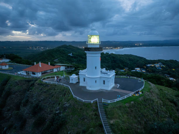 istock Cape Byron Lighthouse at sunset, Byron Bay, Australia 2176598397