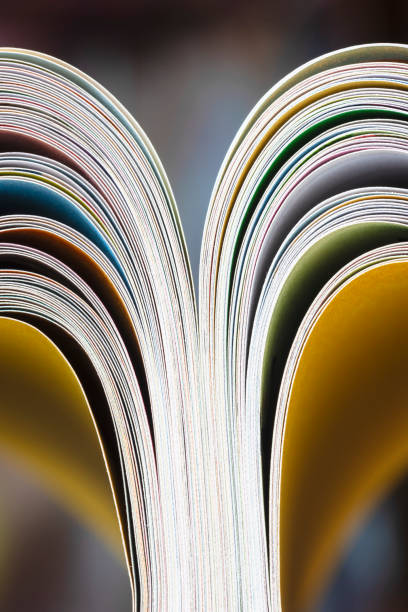 istock Close-up pages of opened book 2176599393