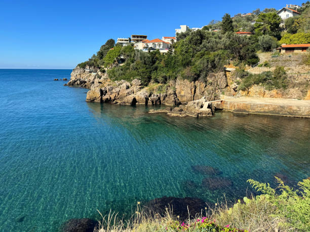 istock Montenegro Adriatic sea view on the Ulcinj town 2176604457