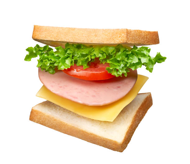 Delicious sandwich filled with fresh ingredients like crisp vegetables, tender meats, and savory spreads, all between two slices of soft bread. Perfect for a quick and satisfying meal.