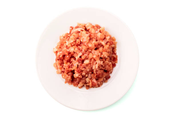 istock Pork minced is fresh pork that has been pre-ground and packaged for easy preparation in a variety of dishes 2176619952