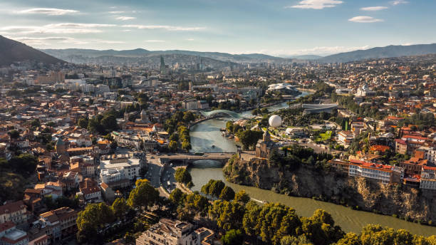 istock Aerial view of Tbilisi 2176631165