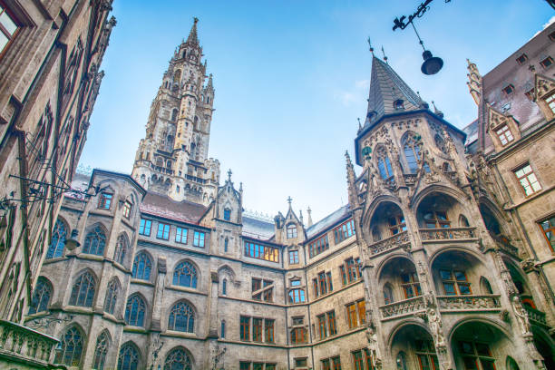 The town hall tower at Marienplatz offers visitors a unique experience with breathtaking views of the Bavarian capital Munchen