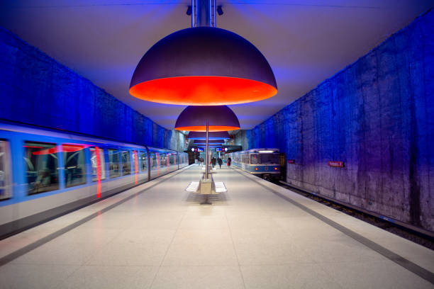 istock Westfriedhof station in Munich 2176648345