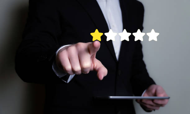 istock Negative review, one star rating, unhappy customer, negative feedback. 2176648686