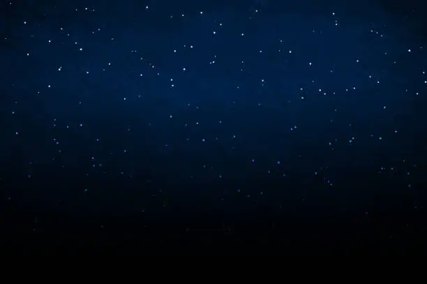 Dark navy blue color gradient uneven spotted textured effect wall texture horizontal background, wallpaper with silver dots as Stars or snow like glitter all over the background as starry night Dark navy blue color gradient uneven spotted textured effect wall texture horizontal background, wallpaper with silver dots as Stars or snow like glitter all over the background as starry night