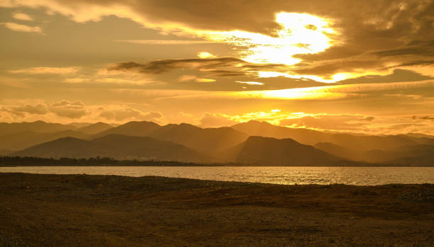 istock Sunset in Cyprus. The sun sets in the Mediterranean. 2176681922