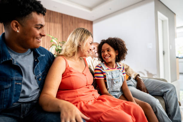 istock Family talking at home 2176685274