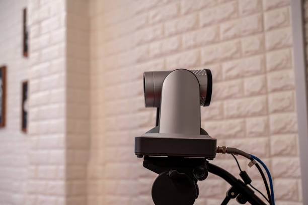 istock a camcorder camera captures livestreaming events 2176698911