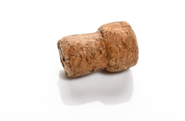istock A single champagne cork isolated on a white background 2176699458