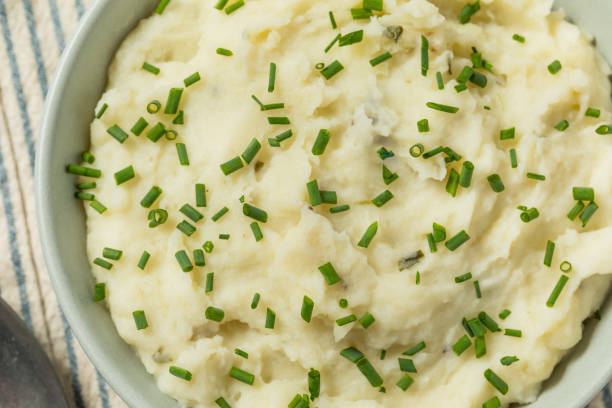 istock Homemade Chive and Garlic Mashed Potatoes 2176699585