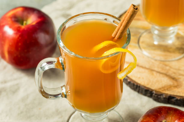 istock Boozy Warm Apple Cider Hot Toddy 2176700374