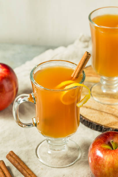 istock Boozy Warm Apple Cider Hot Toddy 2176700386