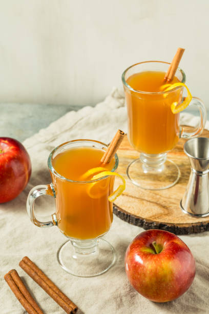 istock Boozy Warm Apple Cider Hot Toddy 2176700631