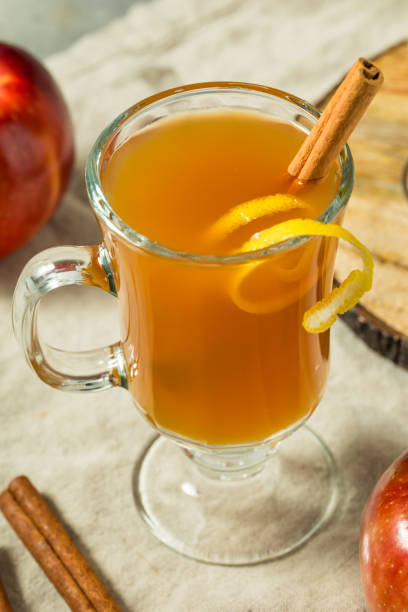 istock Boozy Warm Apple Cider Hot Toddy 2176700774
