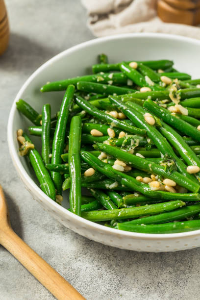 istock Garlicky Homemade Sauteed Green Beans 2176700862