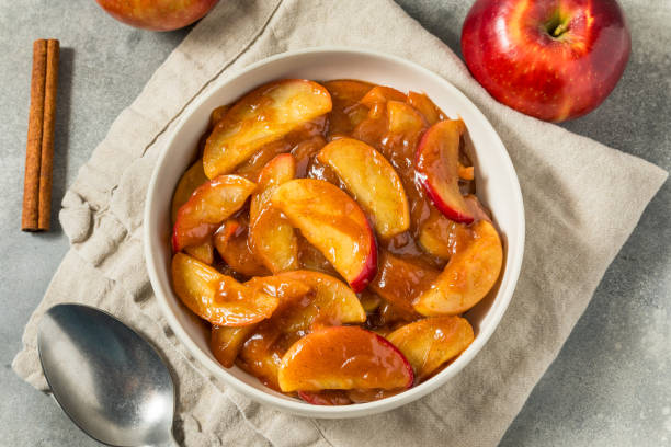 istock Warm Homemade Baked Apples 2176701675