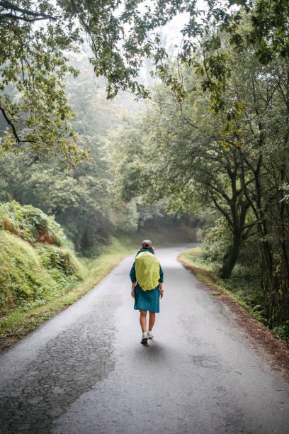 istock Foggy morning for a pilgrim 2176722817