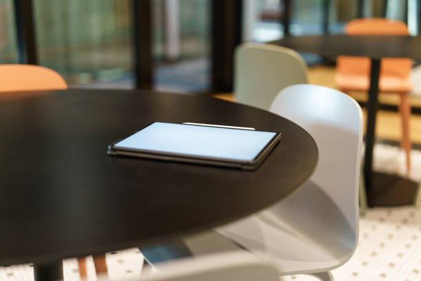 istock Restaurant office space table. Graphic tablbet ebook 2176723618