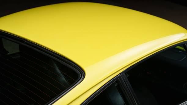 istock 1970s Yellow Sports Car 2176726218